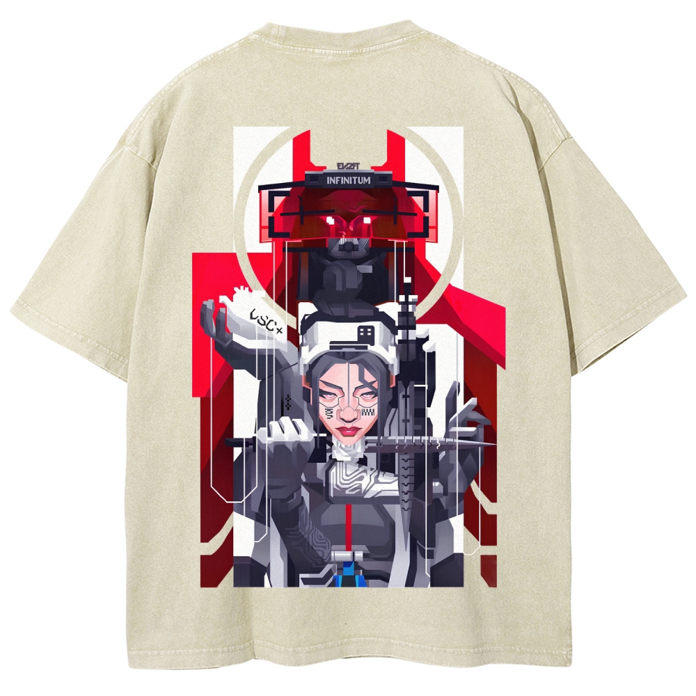 Marathon Unisex Fit Washed T-Shirt 2603017744