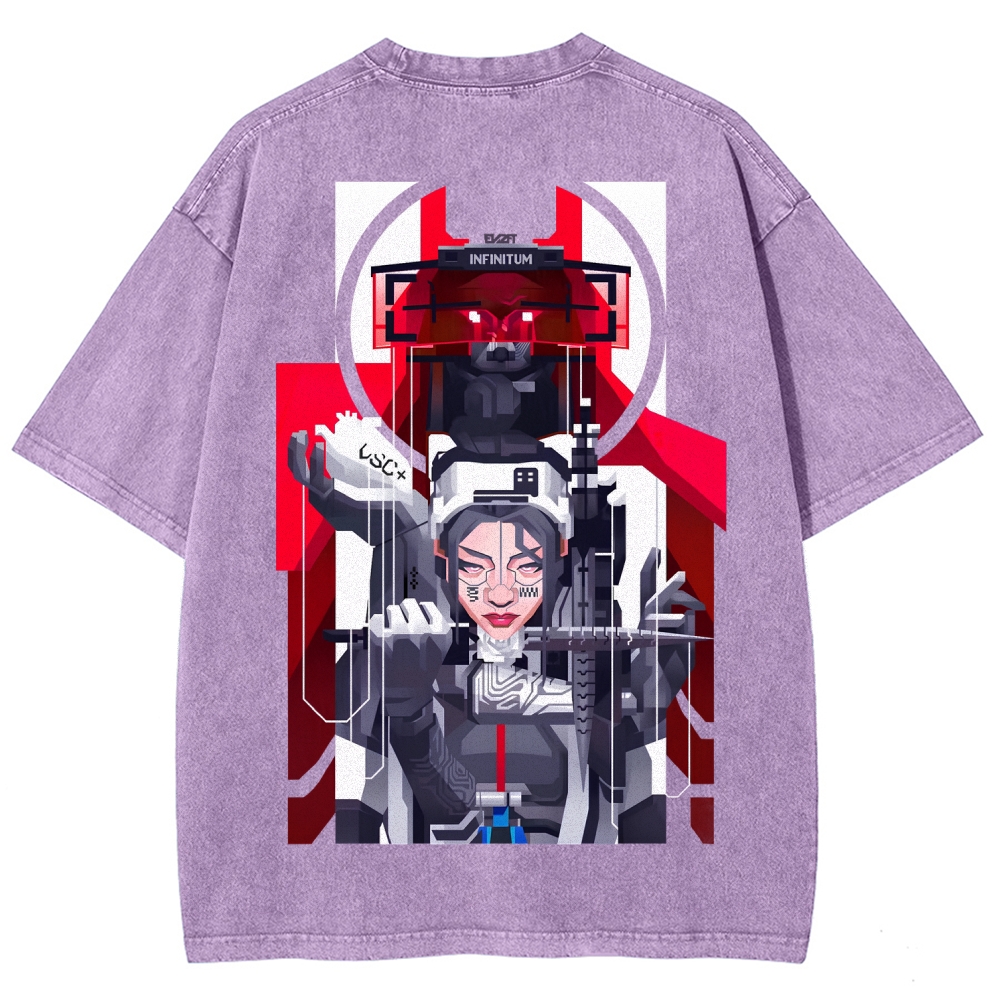 Marathon Unisex Fit Washed T-Shirt 2603017744