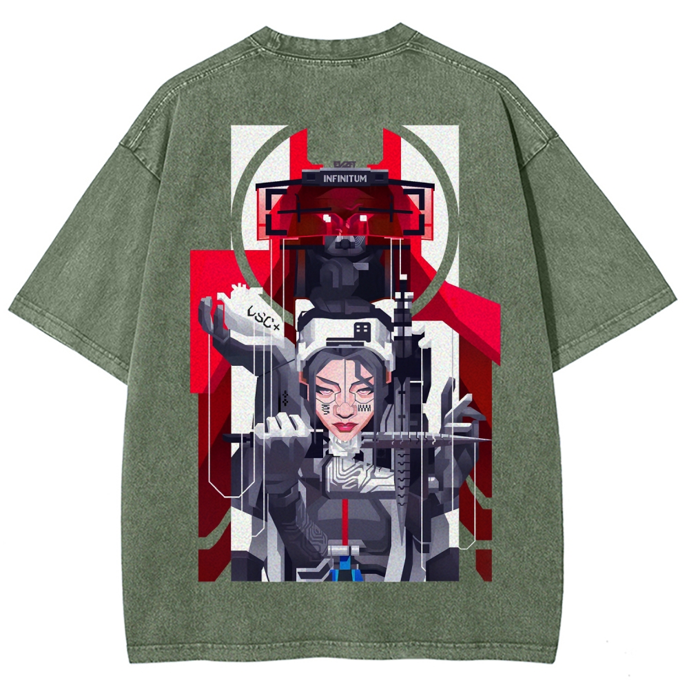 Marathon Unisex Fit Washed T-Shirt 2603017744