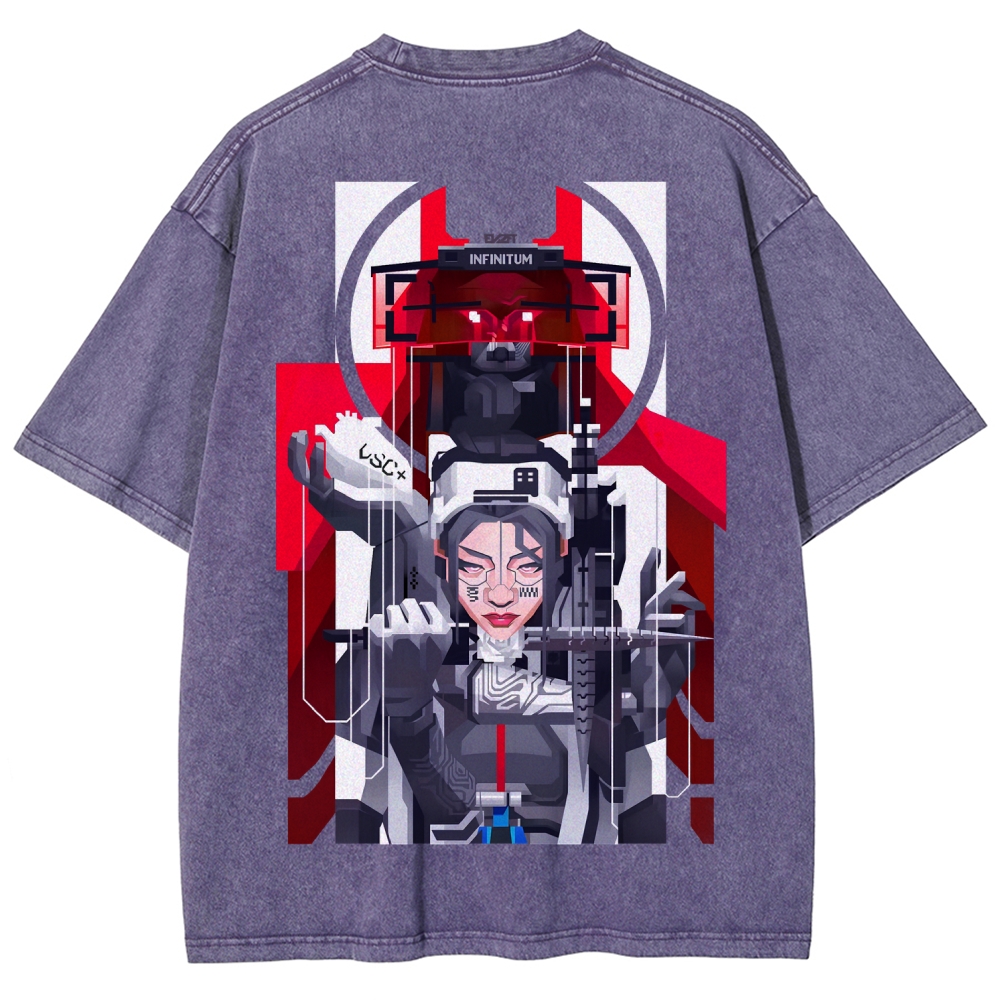 Marathon Unisex Fit Washed T-Shirt 2603017744