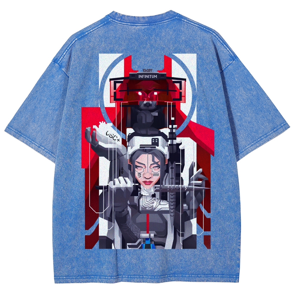 Marathon Unisex Fit Washed T-Shirt 2603017744