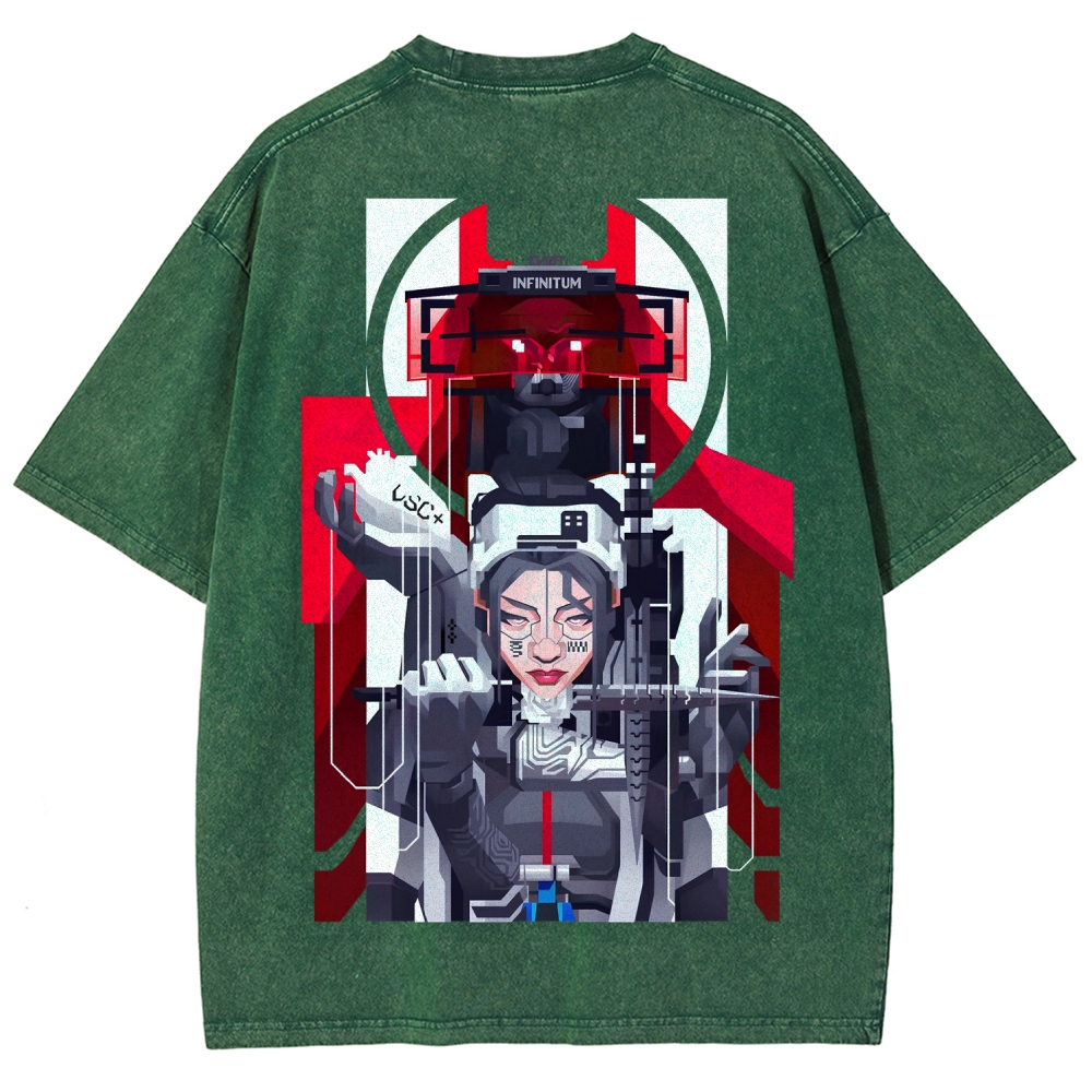 Marathon Unisex Fit Washed T-Shirt 2603017744