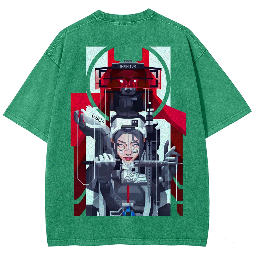 Marathon Unisex Fit Washed T-Shirt 2603017744