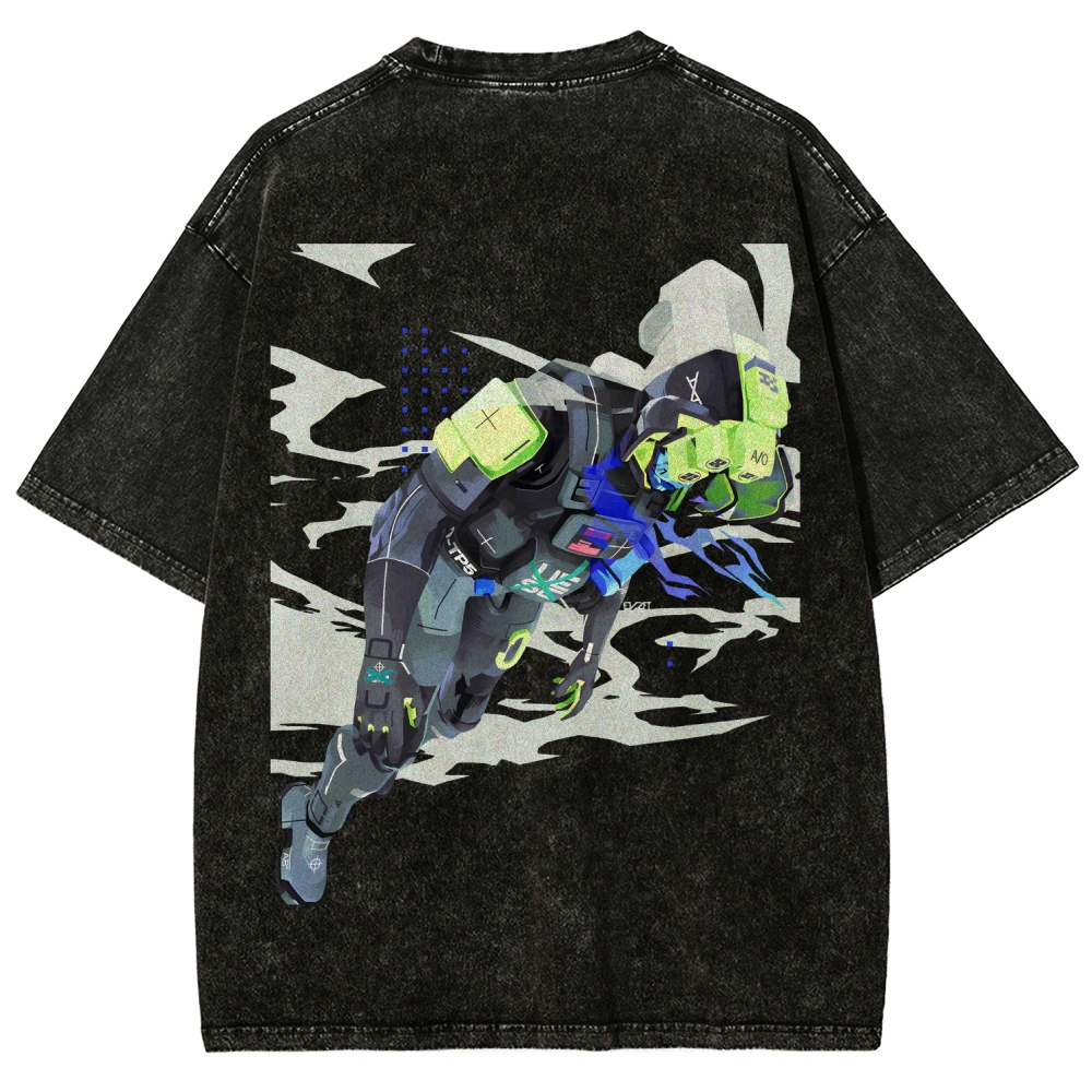 Marathon Unisex Fit Washed T-Shirt 2603017747