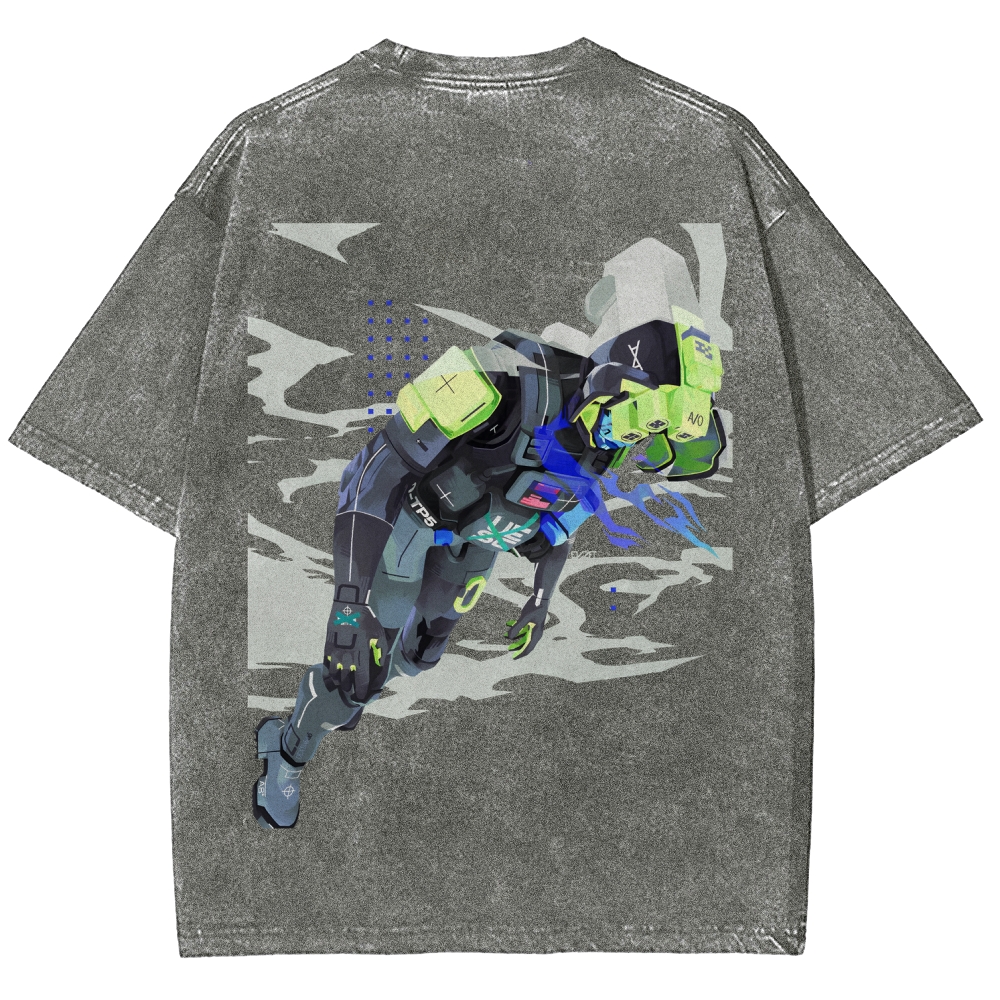 Marathon Unisex Fit Washed T-Shirt 2603017747