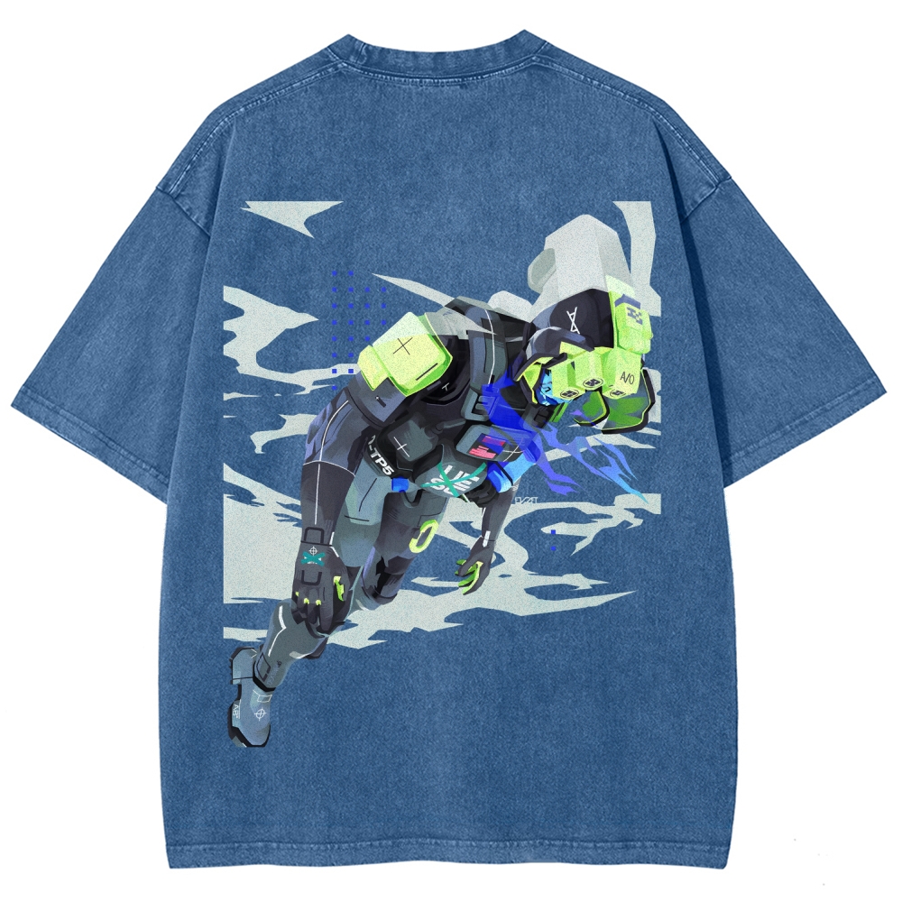 Marathon Unisex Fit Washed T-Shirt 2603017747