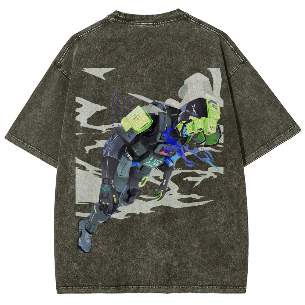 Marathon Unisex Fit Washed T-Shirt 2603017747