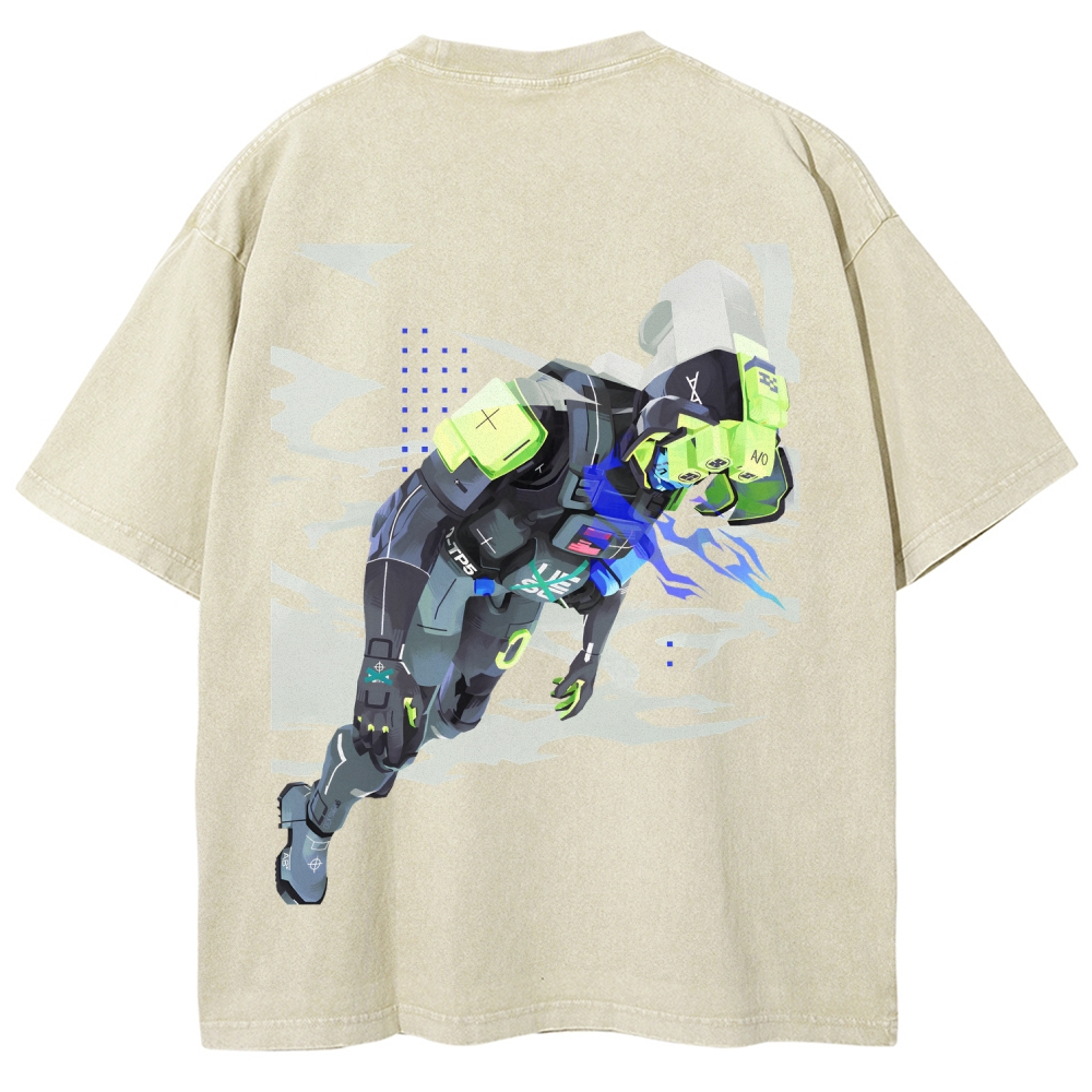 Marathon Unisex Fit Washed T-Shirt 2603017747