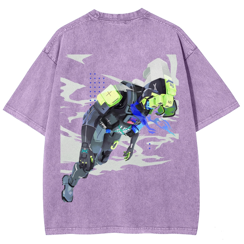 Marathon Unisex Fit Washed T-Shirt 2603017747