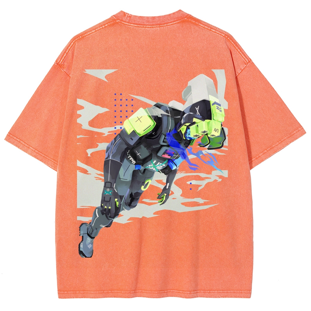 Marathon Unisex Fit Washed T-Shirt 2603017747