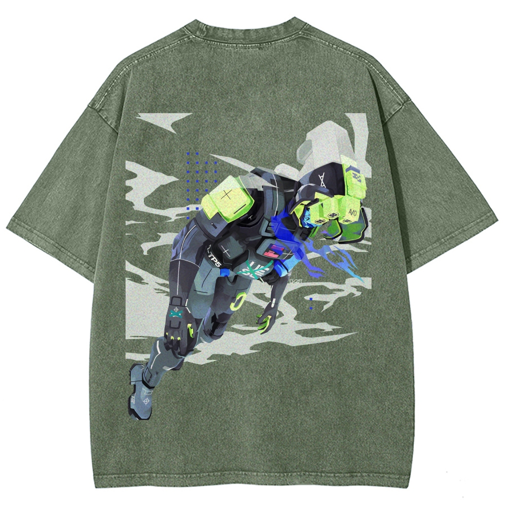 Marathon Unisex Fit Washed T-Shirt 2603017747