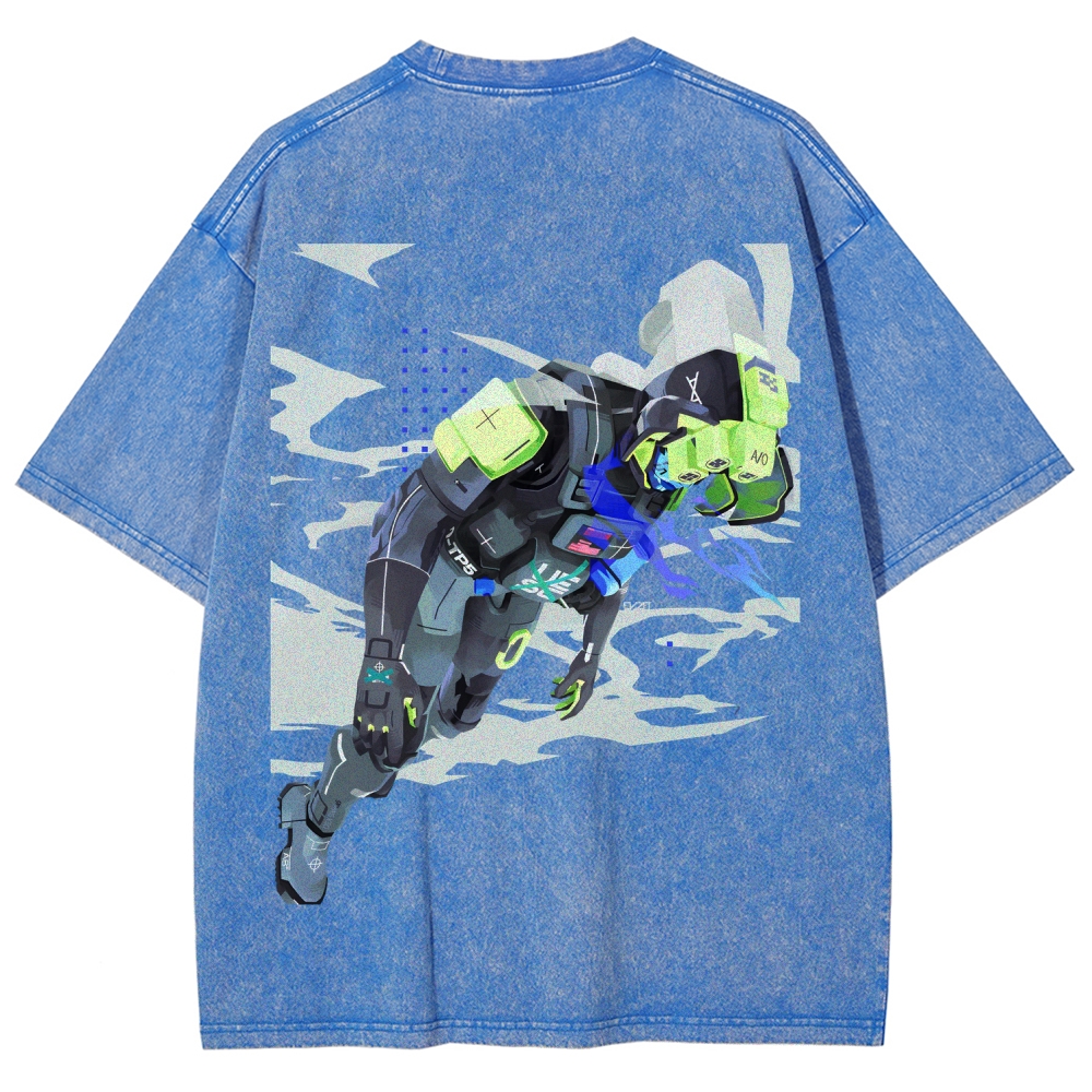 Marathon Unisex Fit Washed T-Shirt 2603017747