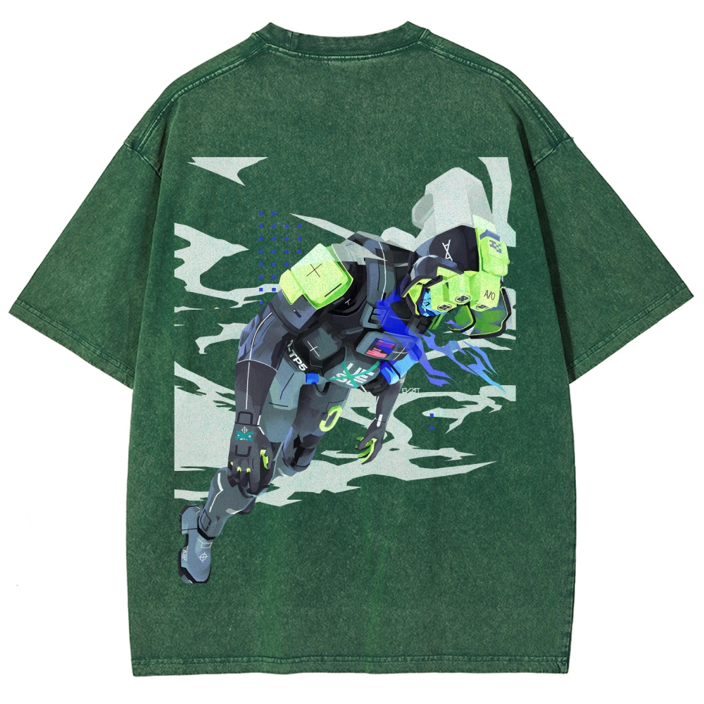 Marathon Unisex Fit Washed T-Shirt 2603017747