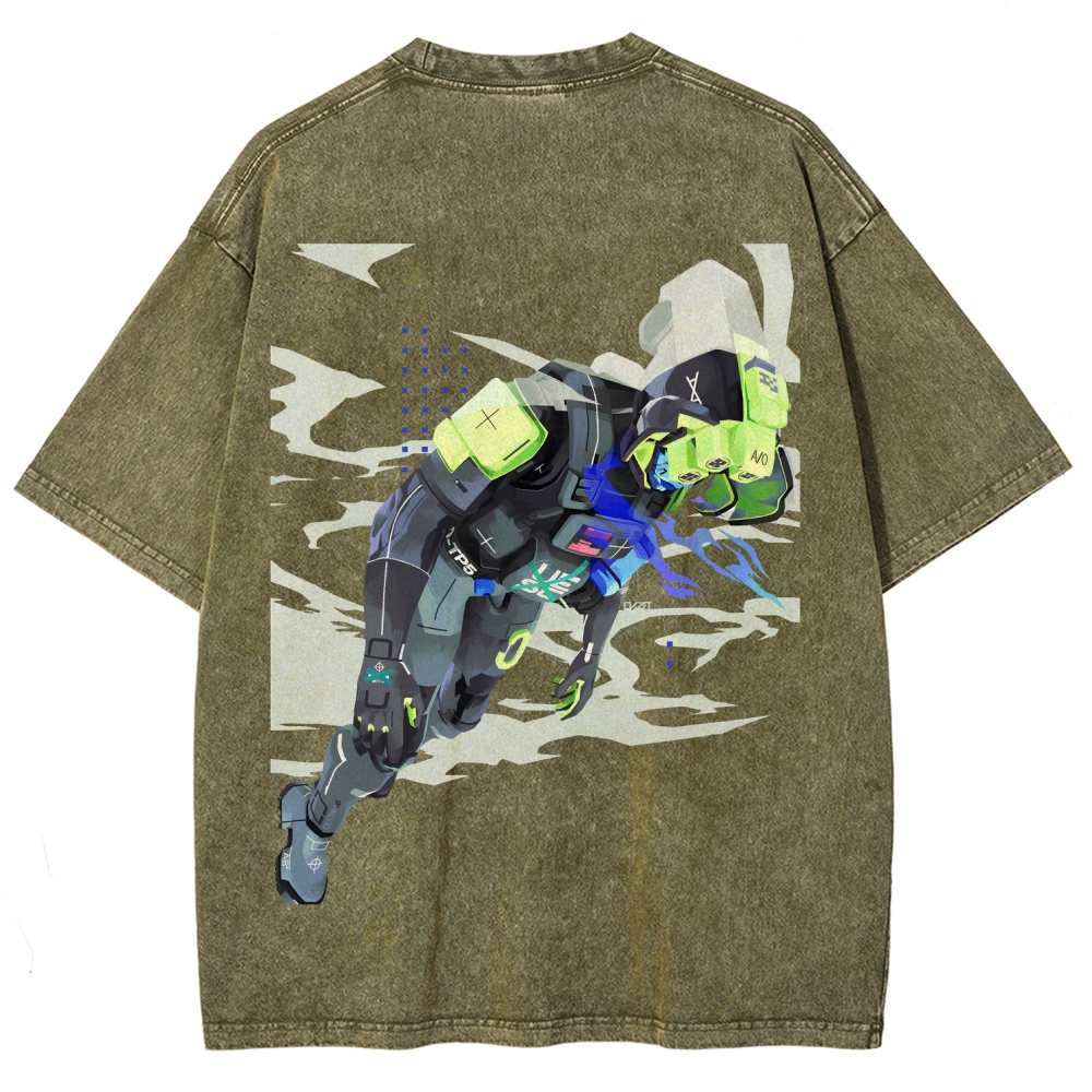 Marathon Unisex Fit Washed T-Shirt 2603017747