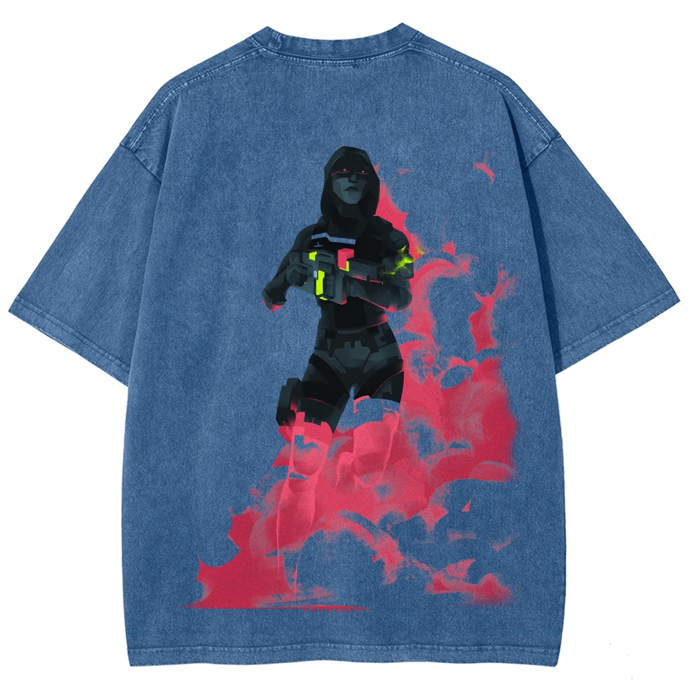 Marathon Unisex Fit Washed T-Shirt 2603017765
