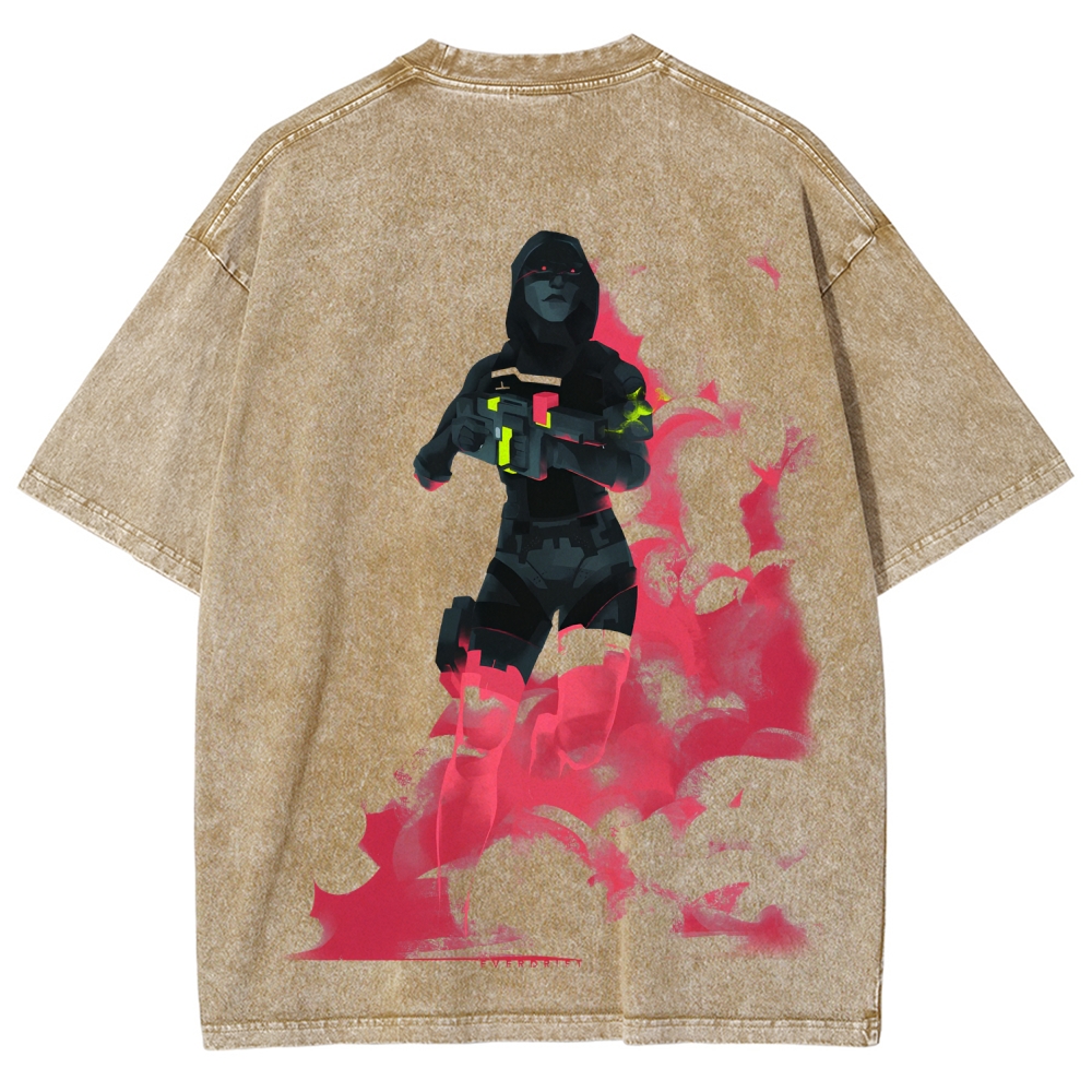 Marathon Unisex Fit Washed T-Shirt 2603017765