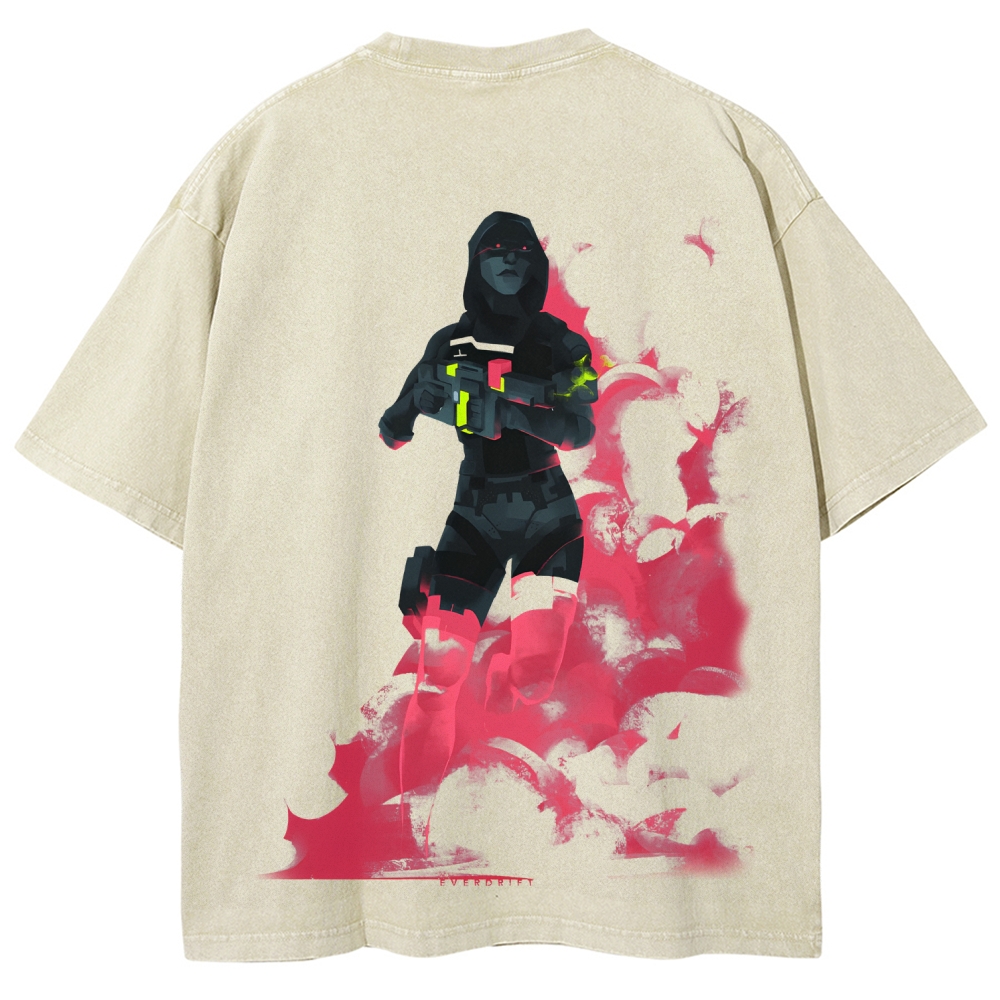 Marathon Unisex Fit Washed T-Shirt 2603017765
