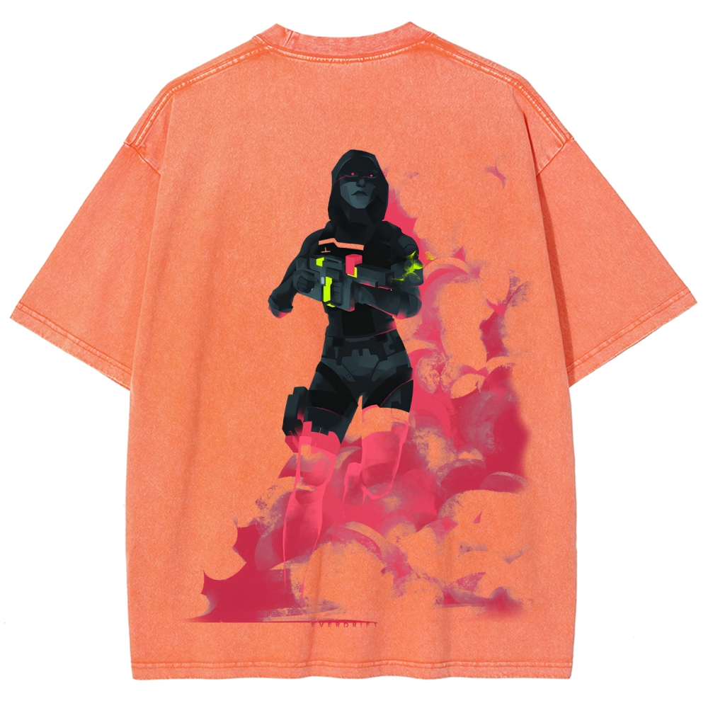 Marathon Unisex Fit Washed T-Shirt 2603017765