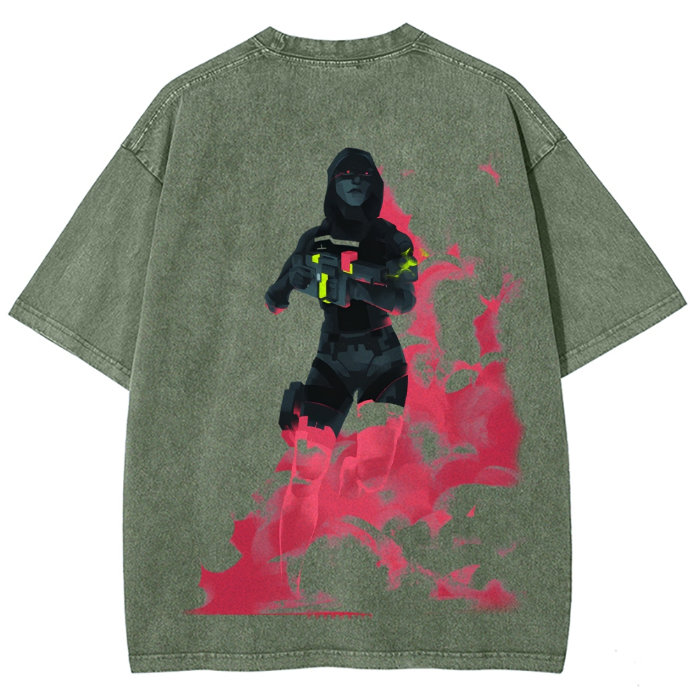 Marathon Unisex Fit Washed T-Shirt 2603017765