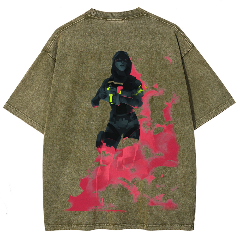 Marathon Unisex Fit Washed T-Shirt 2603017765