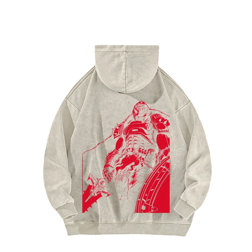 DOOM Unisex Washed Hoodie 2603018501