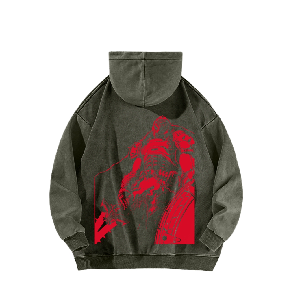 DOOM Unisex Washed Hoodie 2603018501
