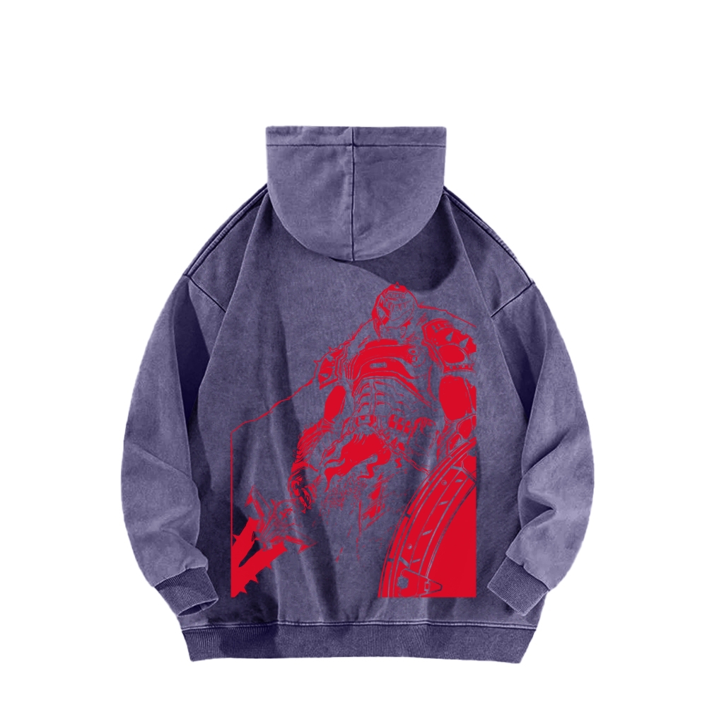 DOOM Unisex Washed Hoodie 2603018501