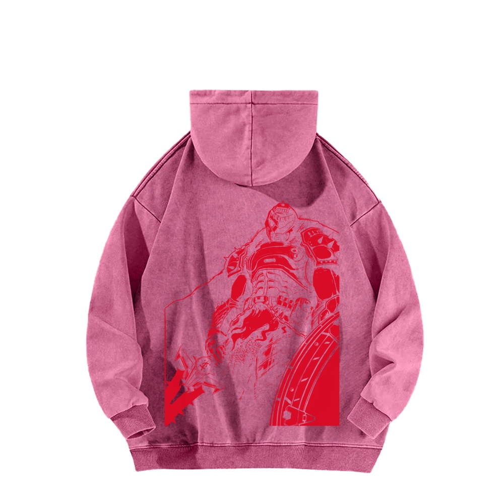 DOOM Unisex Washed Hoodie 2603018501