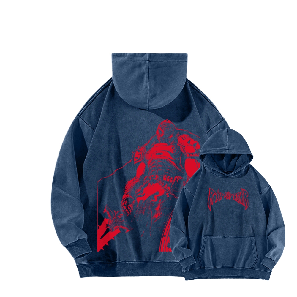 DOOM Unisex Washed Hoodie 2603018501