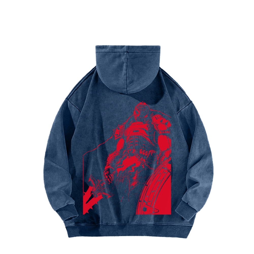 DOOM Unisex Washed Hoodie 2603018501