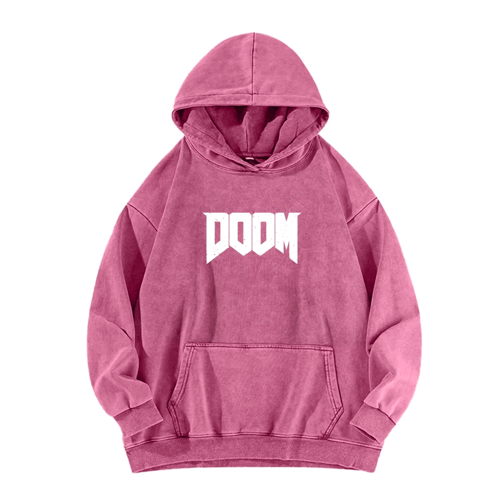 DOOM Unisex Washed Hoodie 2603018514