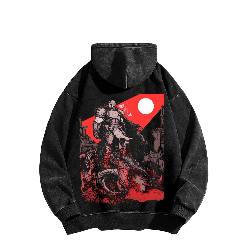 DOOM Unisex Washed Hoodie 2603018525