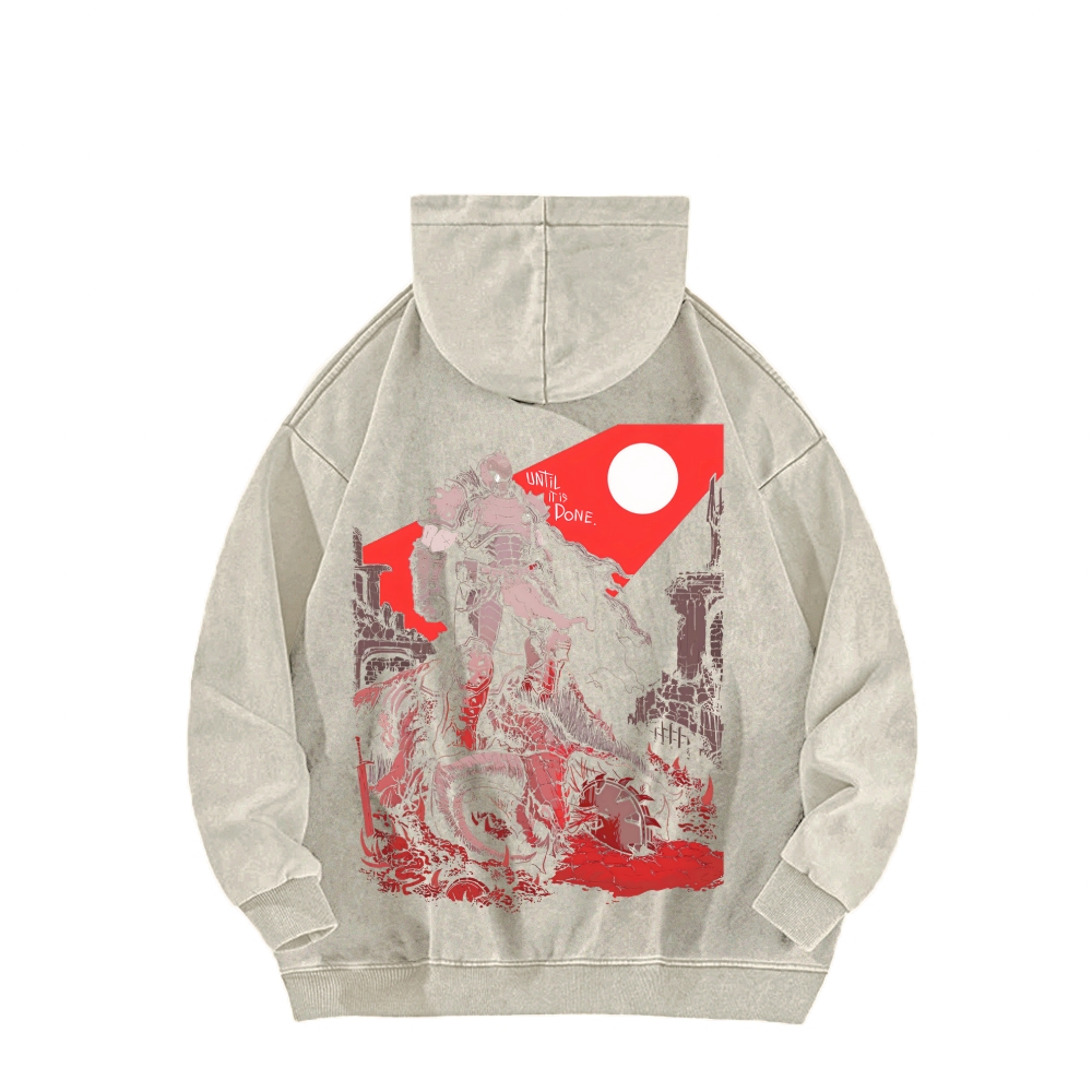DOOM Unisex Washed Hoodie 2603018525