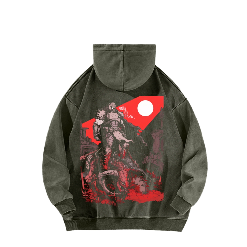 DOOM Unisex Washed Hoodie 2603018525