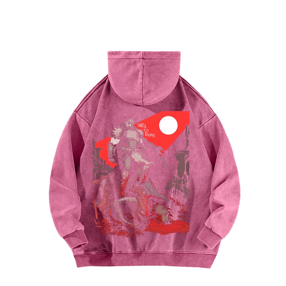 DOOM Unisex Washed Hoodie 2603018525