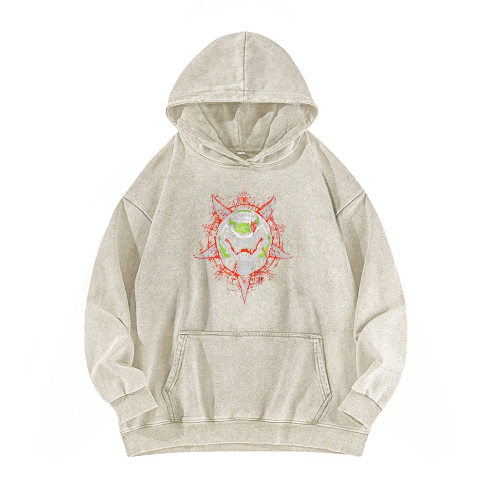DOOM Unisex Washed Hoodie 2603018531