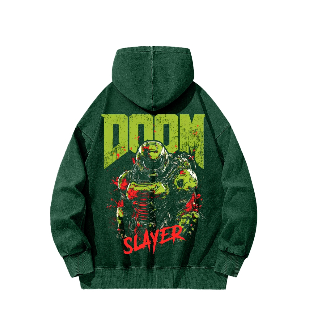 DOOM Unisex Washed Hoodie 2603018531