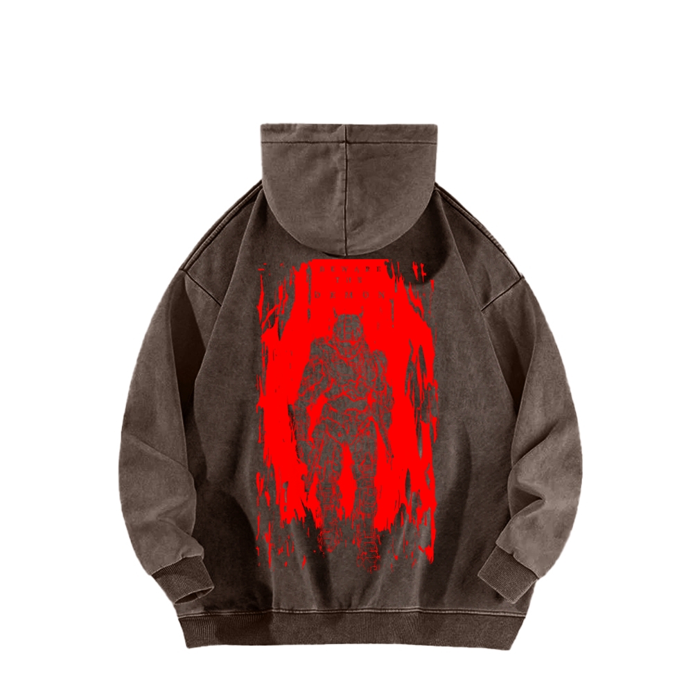 DOOM Unisex Washed Hoodie 2603018535