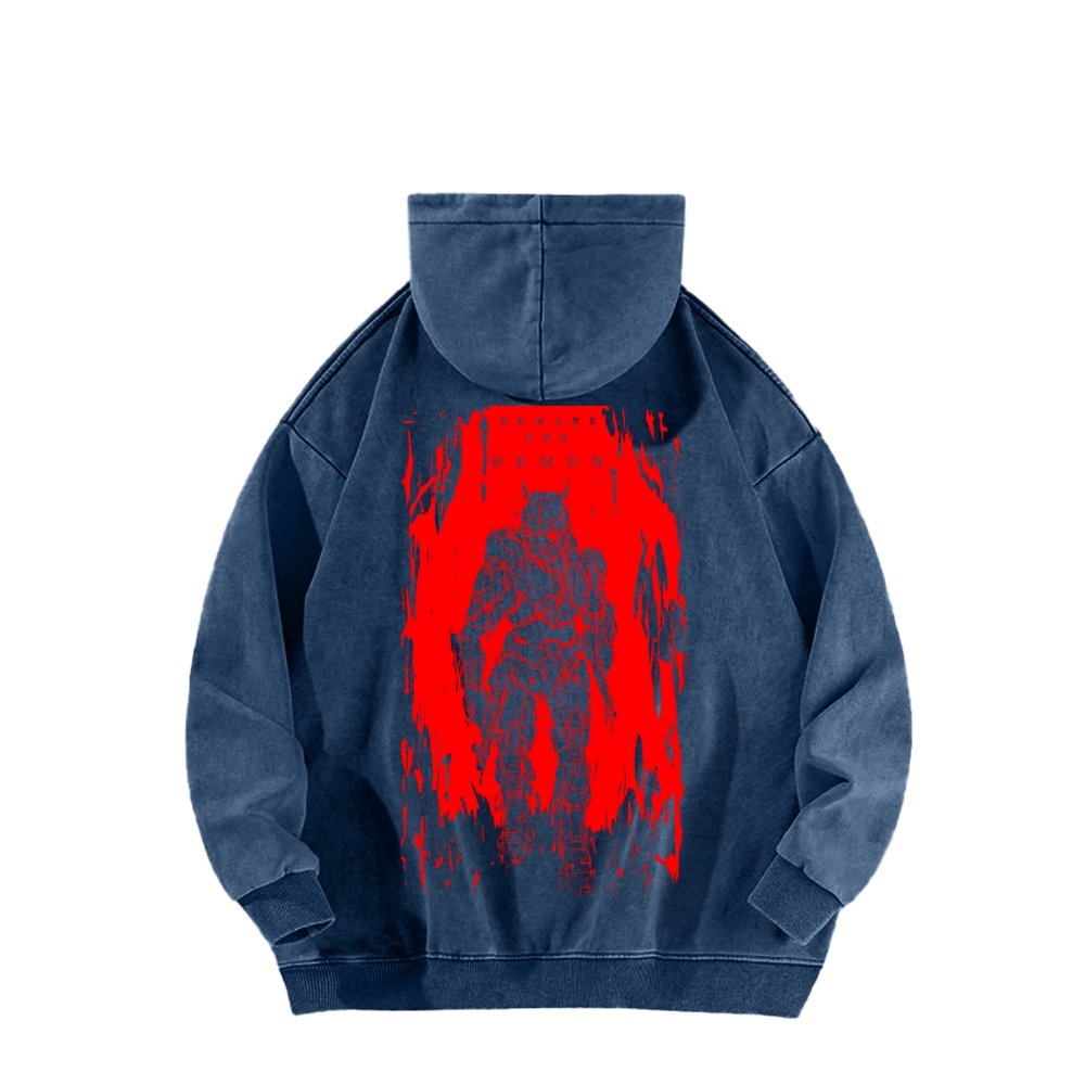 DOOM Unisex Washed Hoodie 2603018535