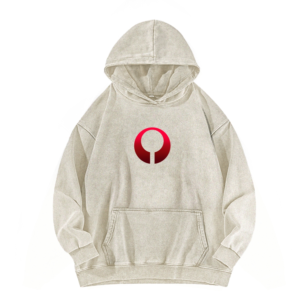 Marathon Unisex Washed Hoodie 2603018554