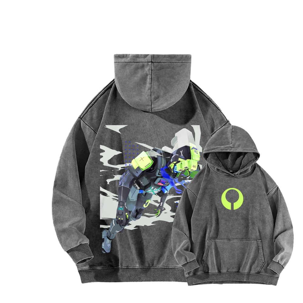 Marathon Unisex Washed Hoodie 2603018559