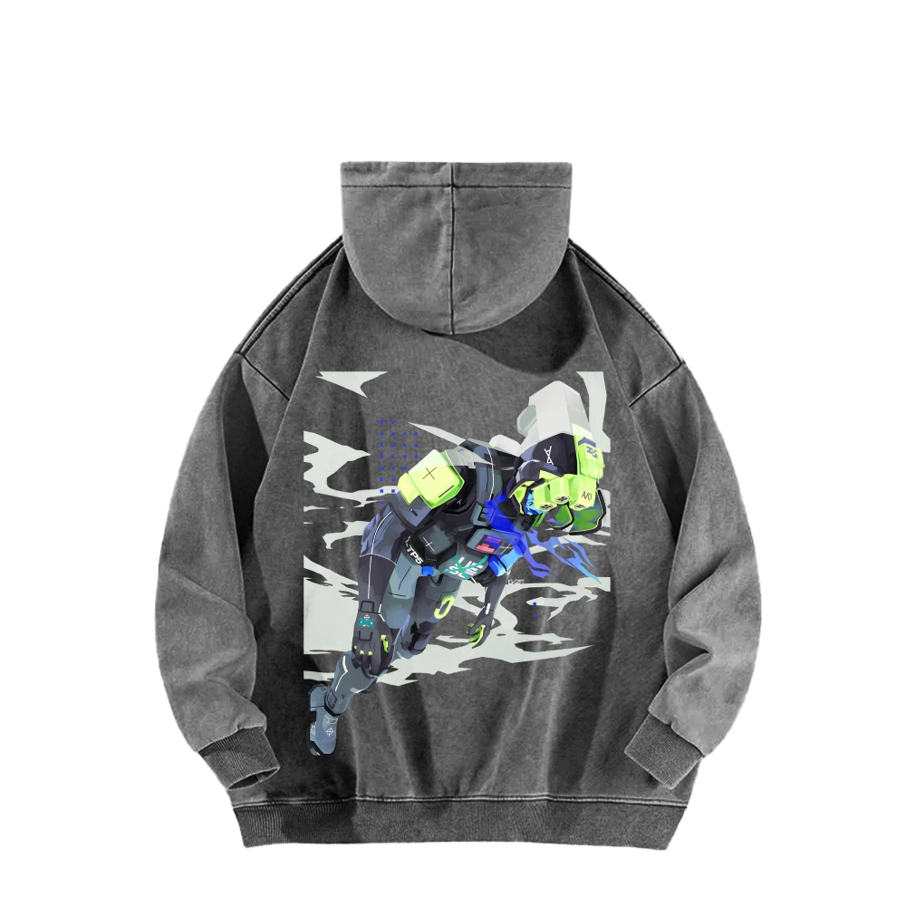 Marathon Unisex Washed Hoodie 2603018559