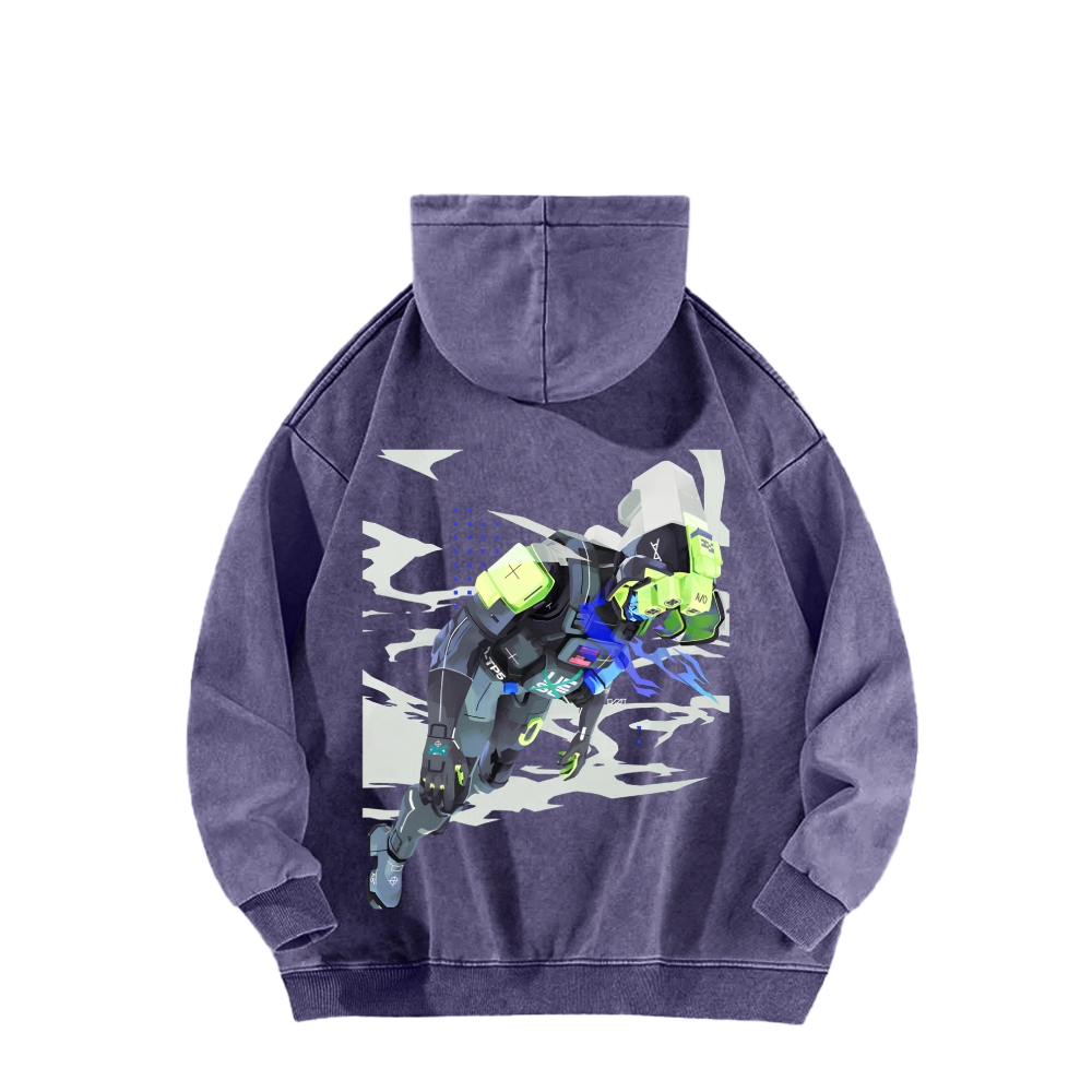 Marathon Unisex Washed Hoodie 2603018559