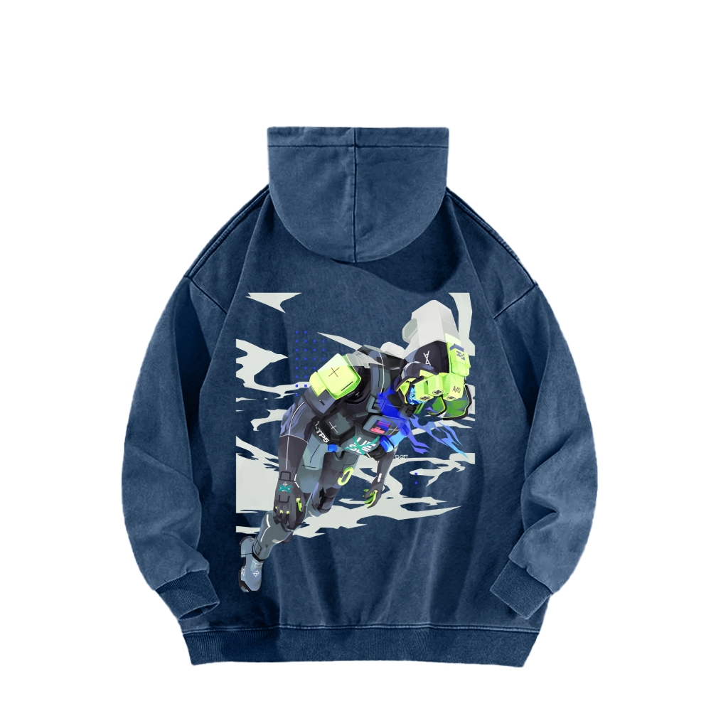 Marathon Unisex Washed Hoodie 2603018559