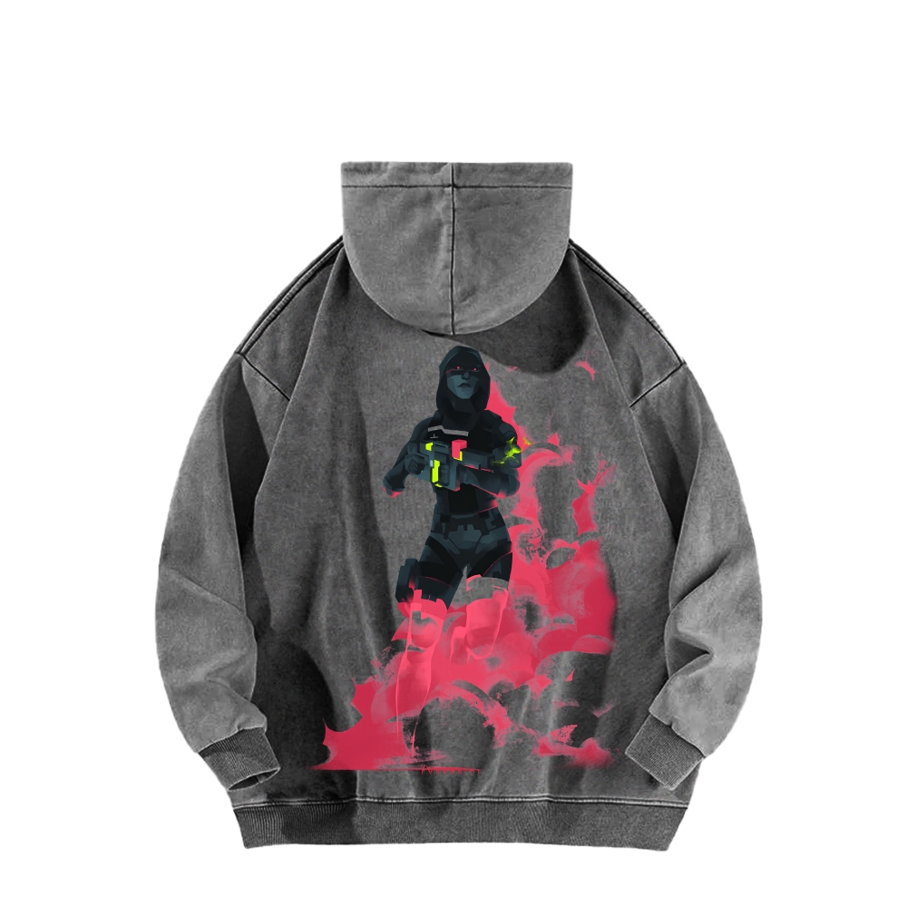 Marathon Unisex Washed Hoodie 2603018581