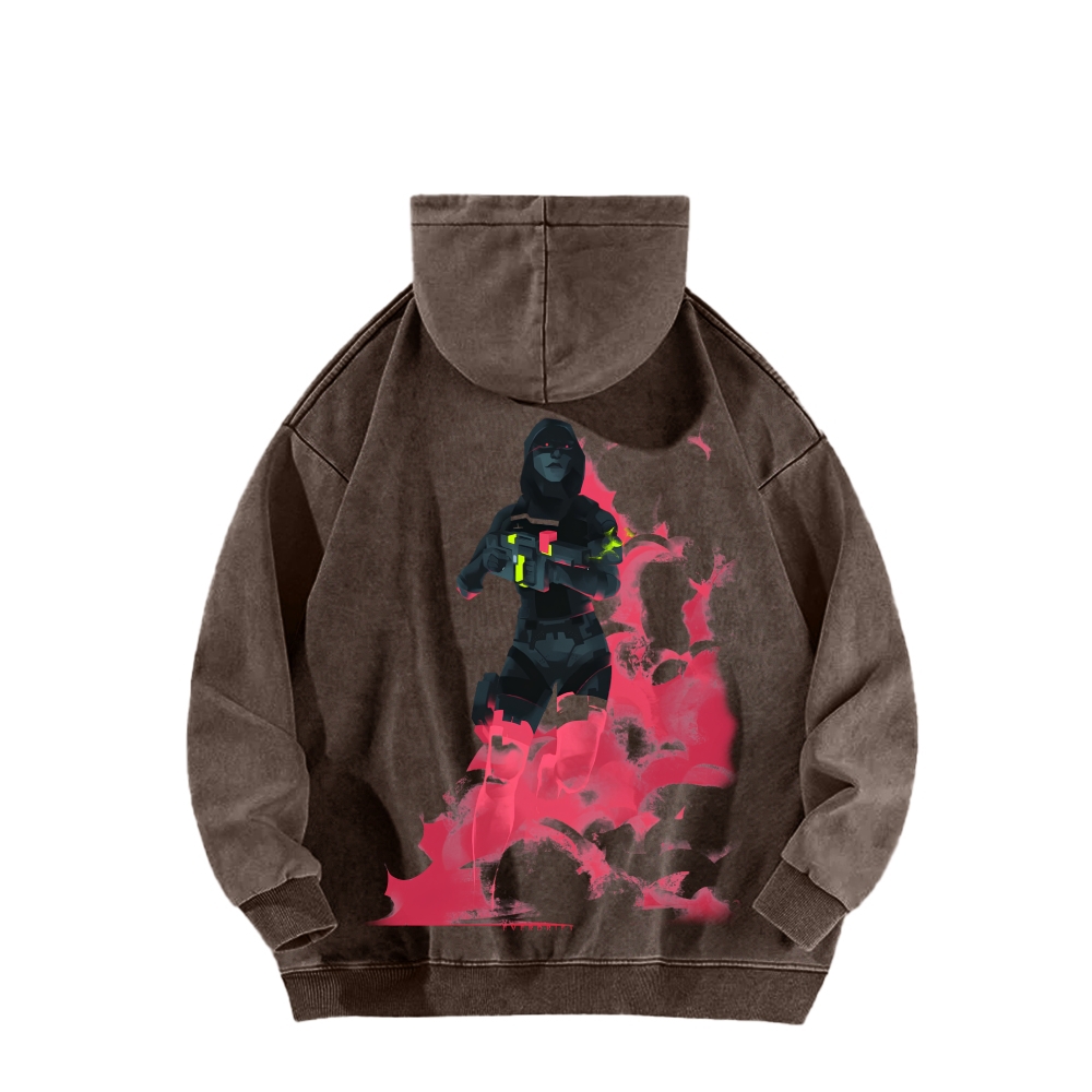 Marathon Unisex Washed Hoodie 2603018581