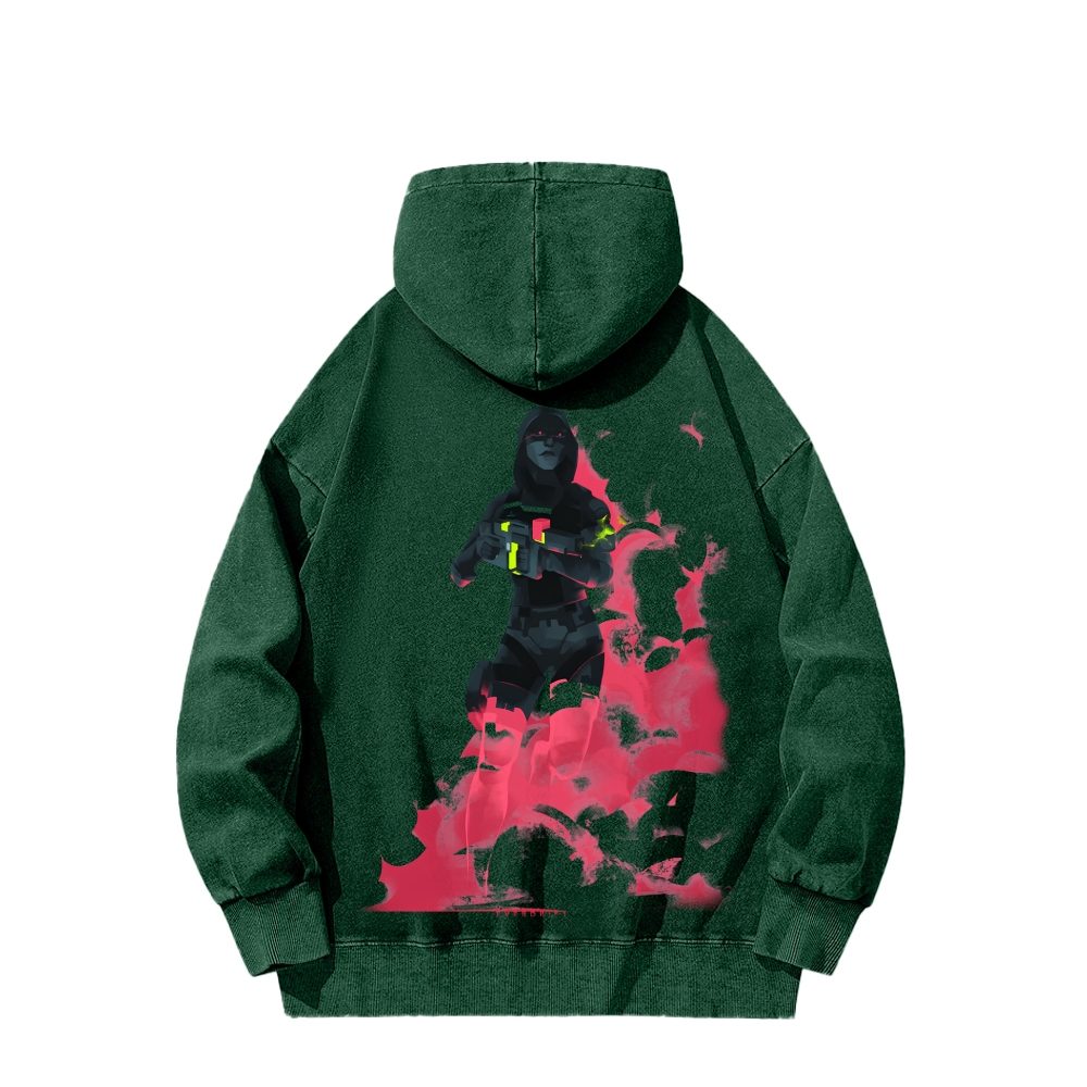 Marathon Unisex Washed Hoodie 2603018581