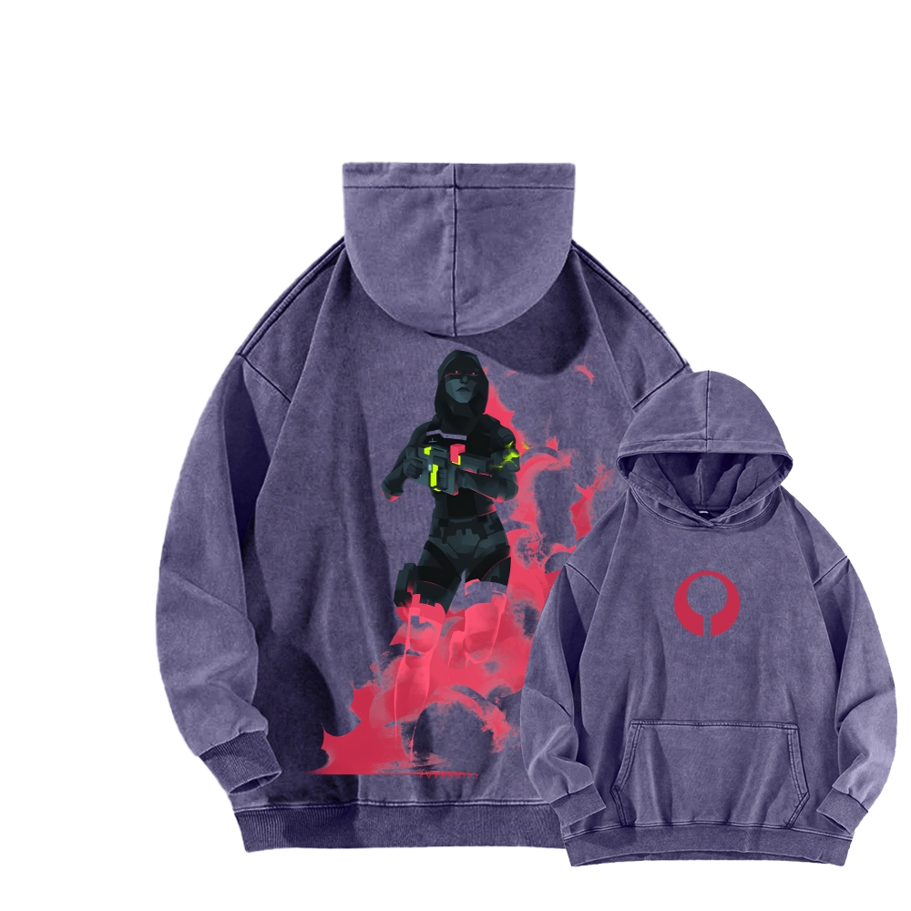 Marathon Unisex Washed Hoodie 2603018581