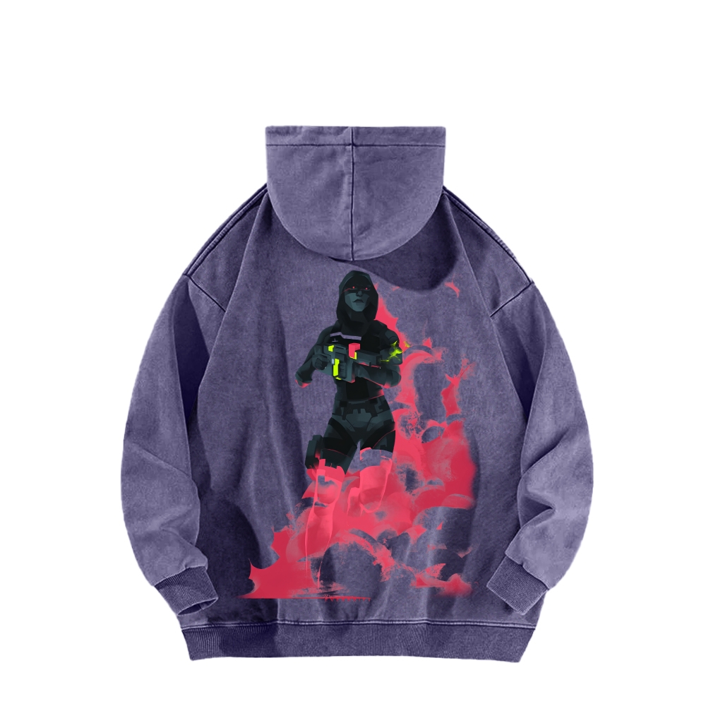 Marathon Unisex Washed Hoodie 2603018581