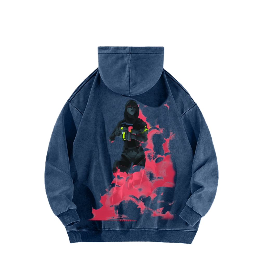 Marathon Unisex Washed Hoodie 2603018581